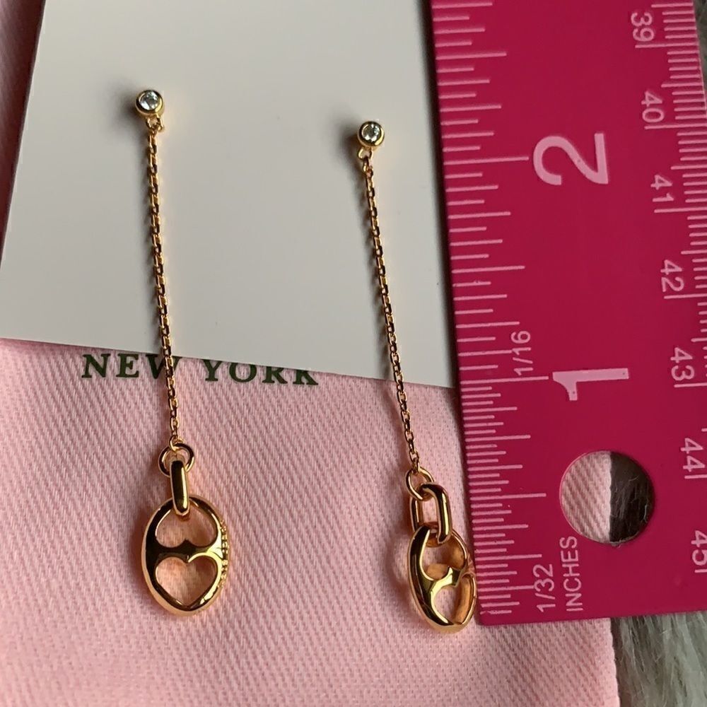 🆕Kate Spade Linear earrings L2  - Picture 4 of 5